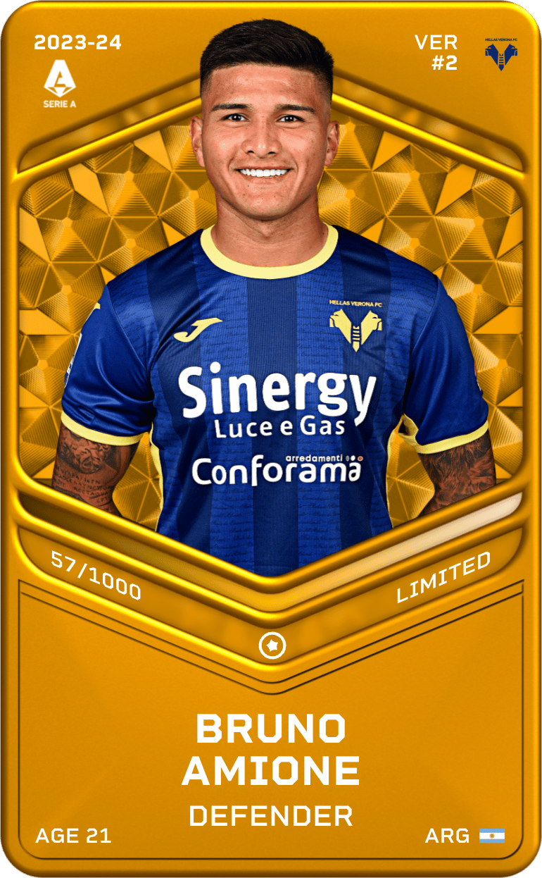 Bruno Amione 2023-24 • Limited 57/1000