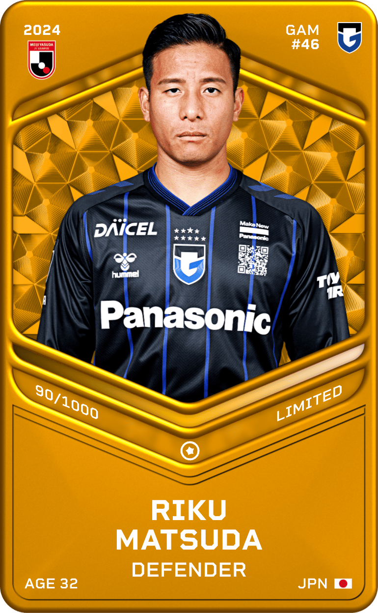 Riku Matsuda 2024-25 • Limited 90/1000