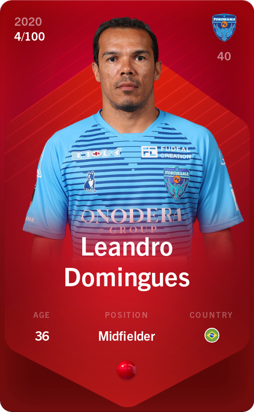 Sorare - Sorare Official - Leandro Domingues 2020-21 • Rare 4/100 - NFT # 34243946388733345016945020654015861520382654473440567753406467210852867401879
