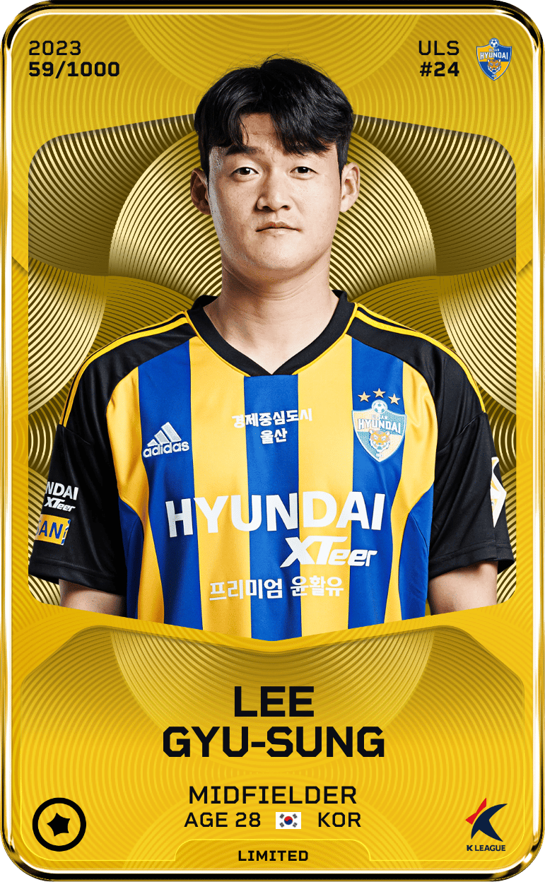 Lee Gyu-Sung 2023-24 • Limited 59/1000