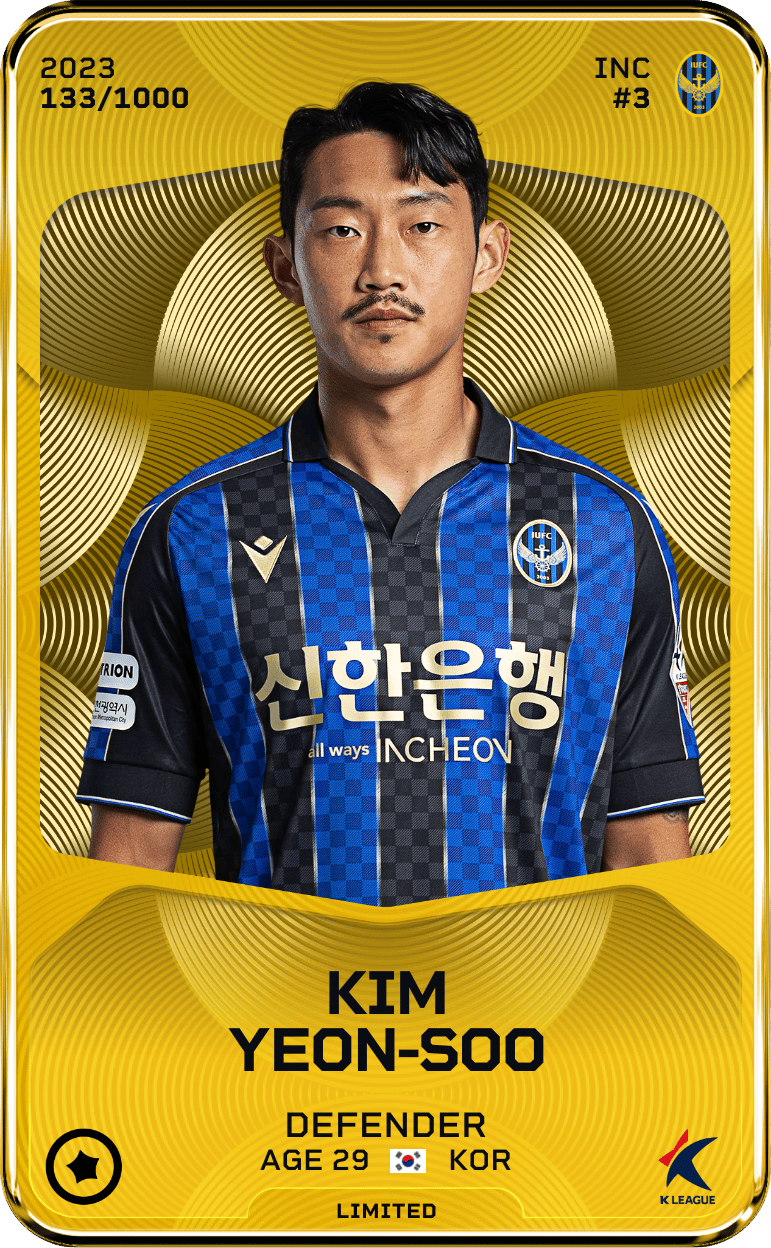 Kim Yeon-Soo 2023-24 • Limited 133/1000