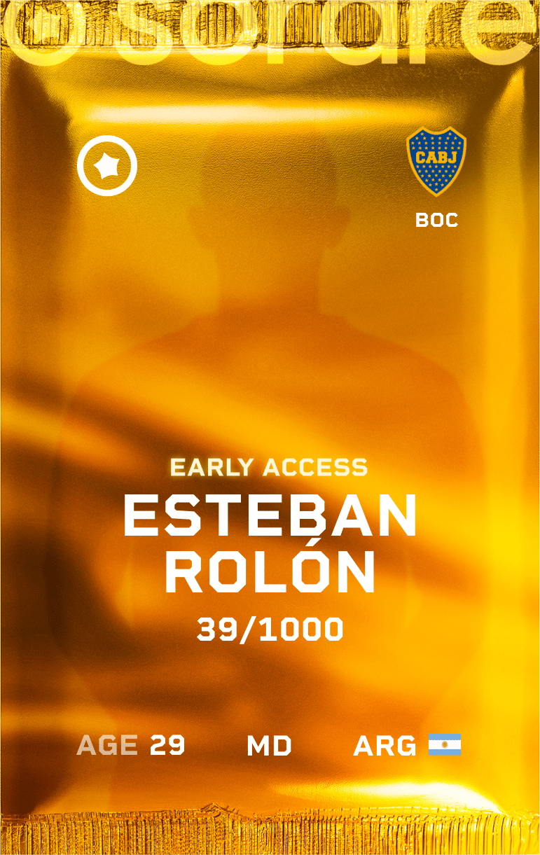 Esteban Rolón 2025-26 • Limited 39/1000