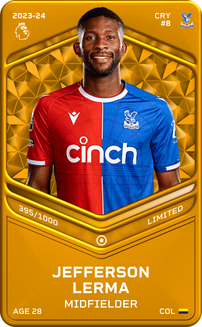 Jefferson Lerma 2023-24 • Limited 395/1000