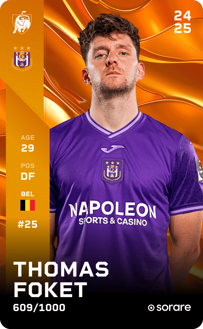 Thomas Foket 2024-25 • Limited 609/1000