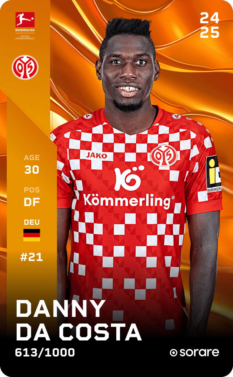 Danny da Costa 2024-25 • Limited 613/1000