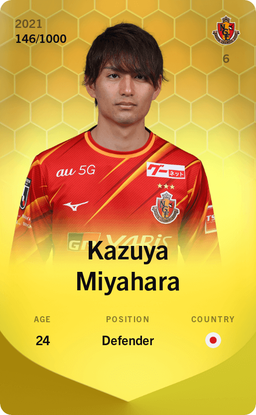 Kazuya Miyahara 2021-22 • Limited 146/1000