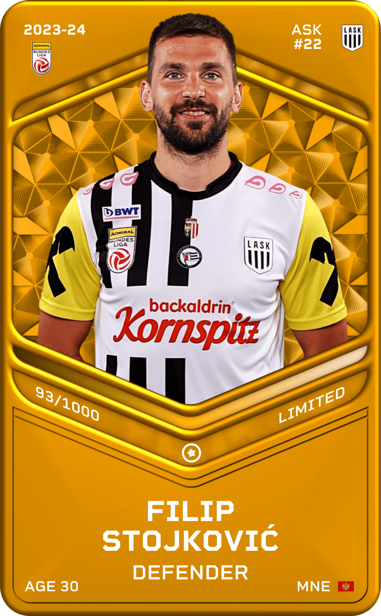 Filip Stojković 2023-24 • Limited 93/1000