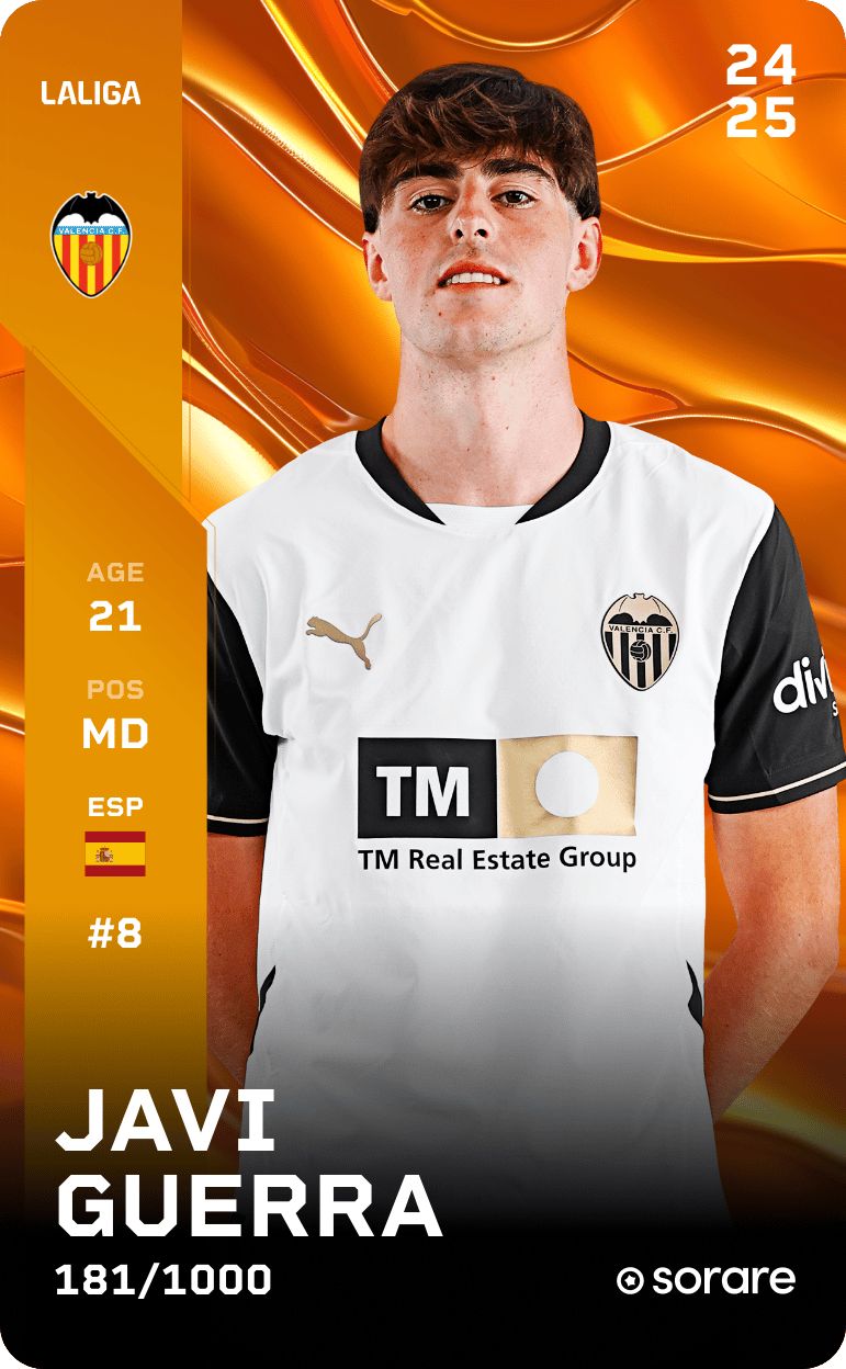 Javi Guerra 2024-25 • Limited 181/1000