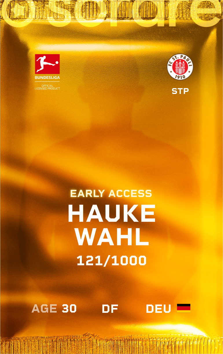 Hauke Wahl 2024-25 • Limited 121/1000