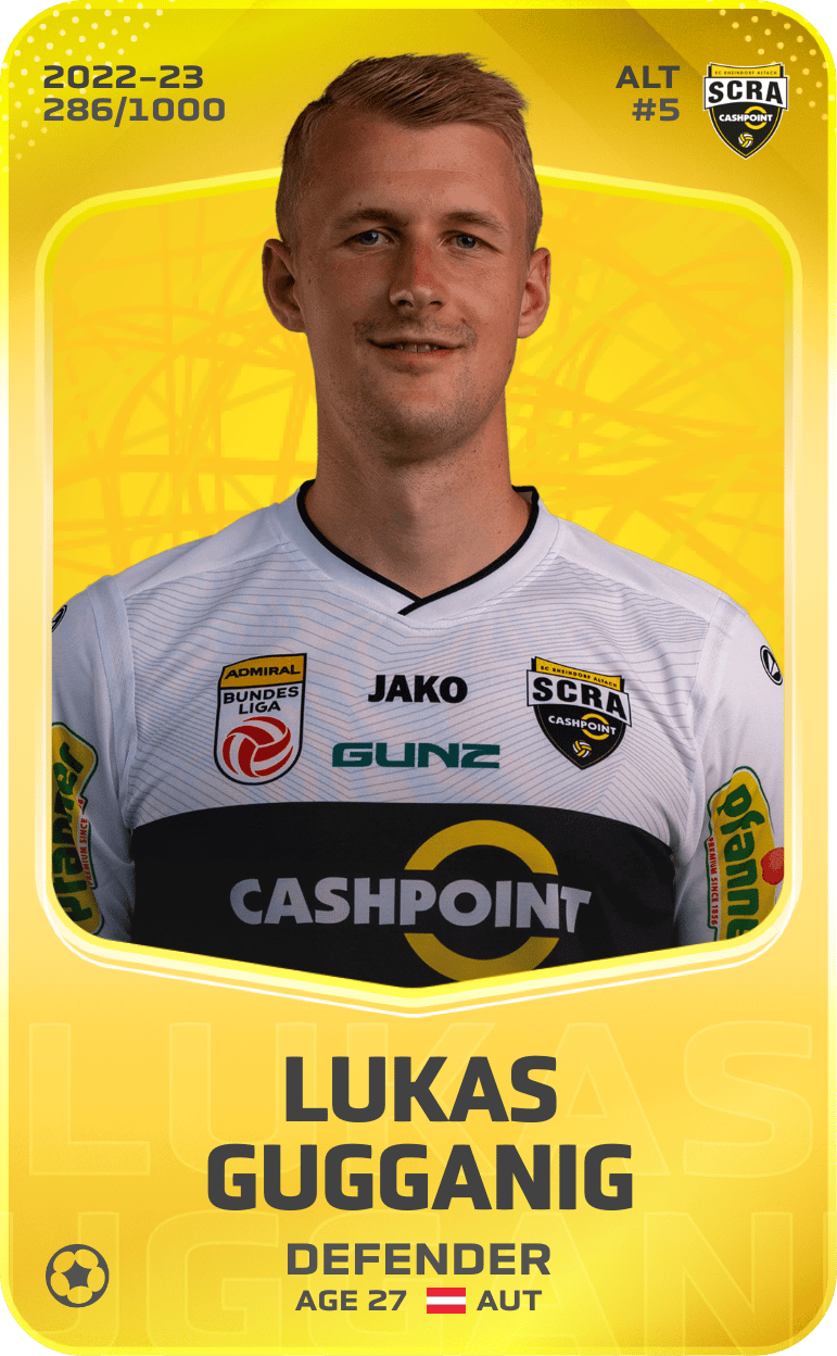 Lukas Gugganig 2022-23 • Limited 286/1000