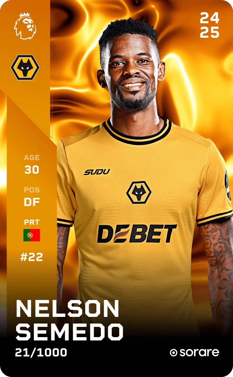 Nelson Semedo 2024-25 • Limited 21/1000