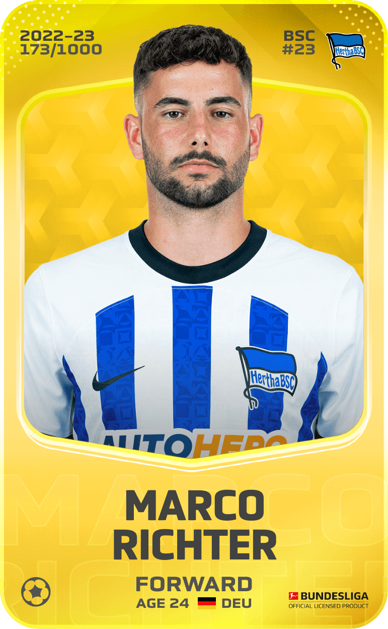 Marco Richter 2022-23 • Limited 173/1000