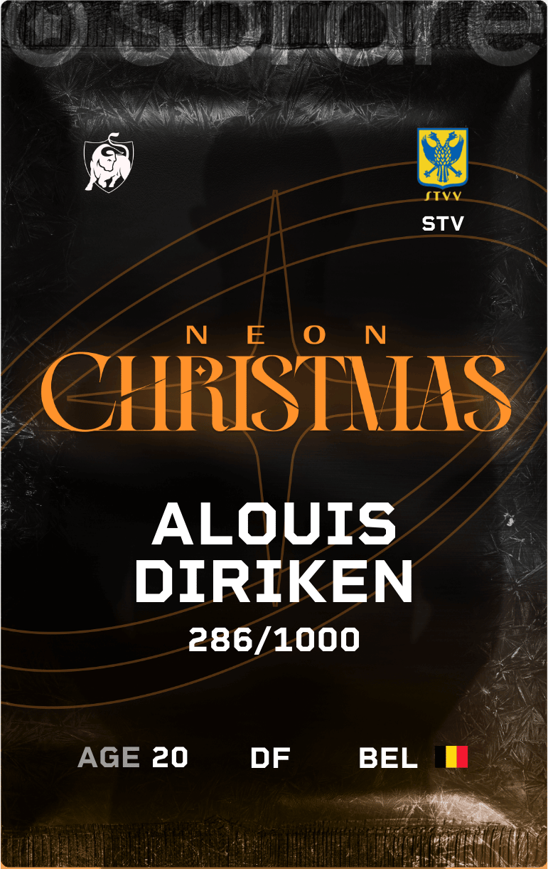 Alouis Diriken 2024-25 • Limited 286/1000
