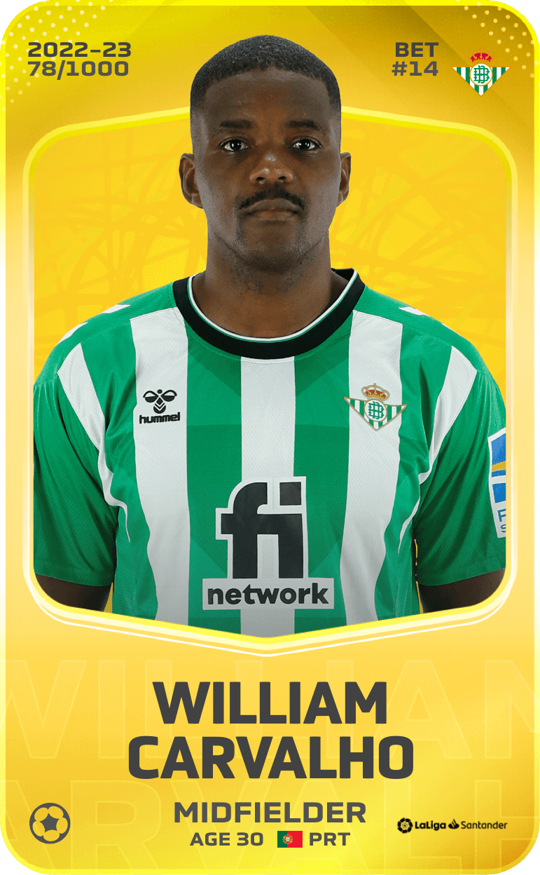 William Carvalho 2022-23 • Limited 78/1000