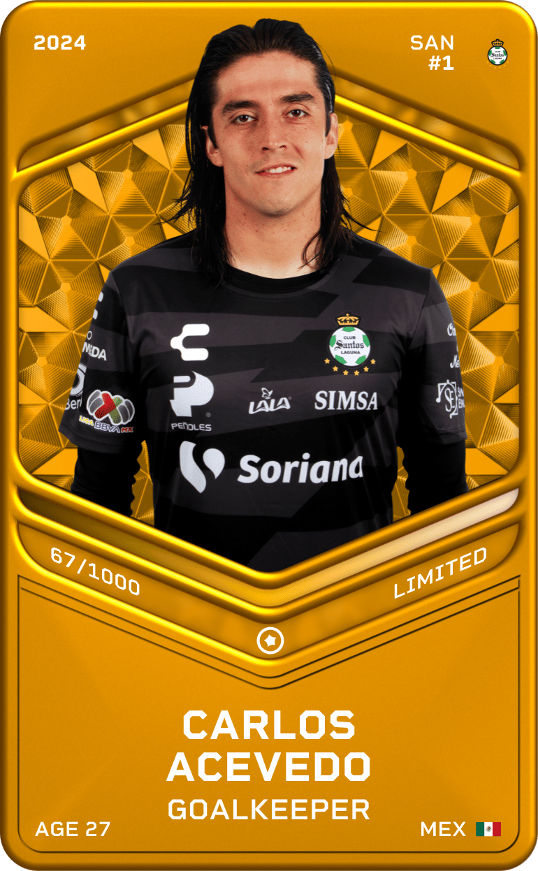 Carlos Acevedo 2024-25 • Limited 67/1000