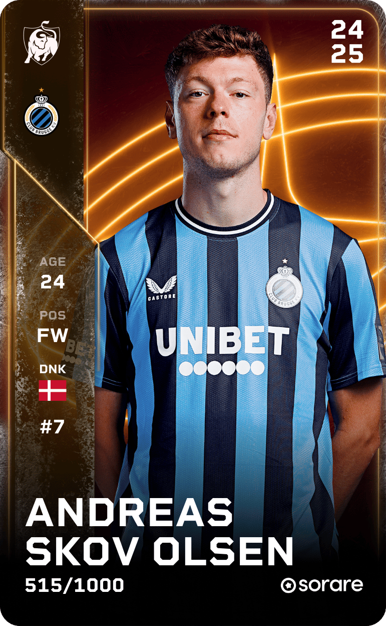 Andreas Skov Olsen 2024-25 • Limited 515/1000