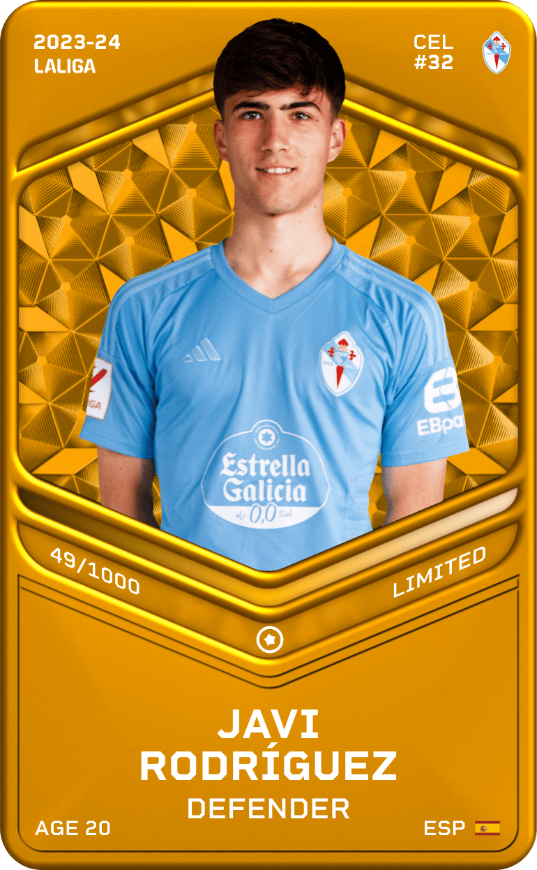 Javi Rodríguez 2023-24 • Limited 49/1000