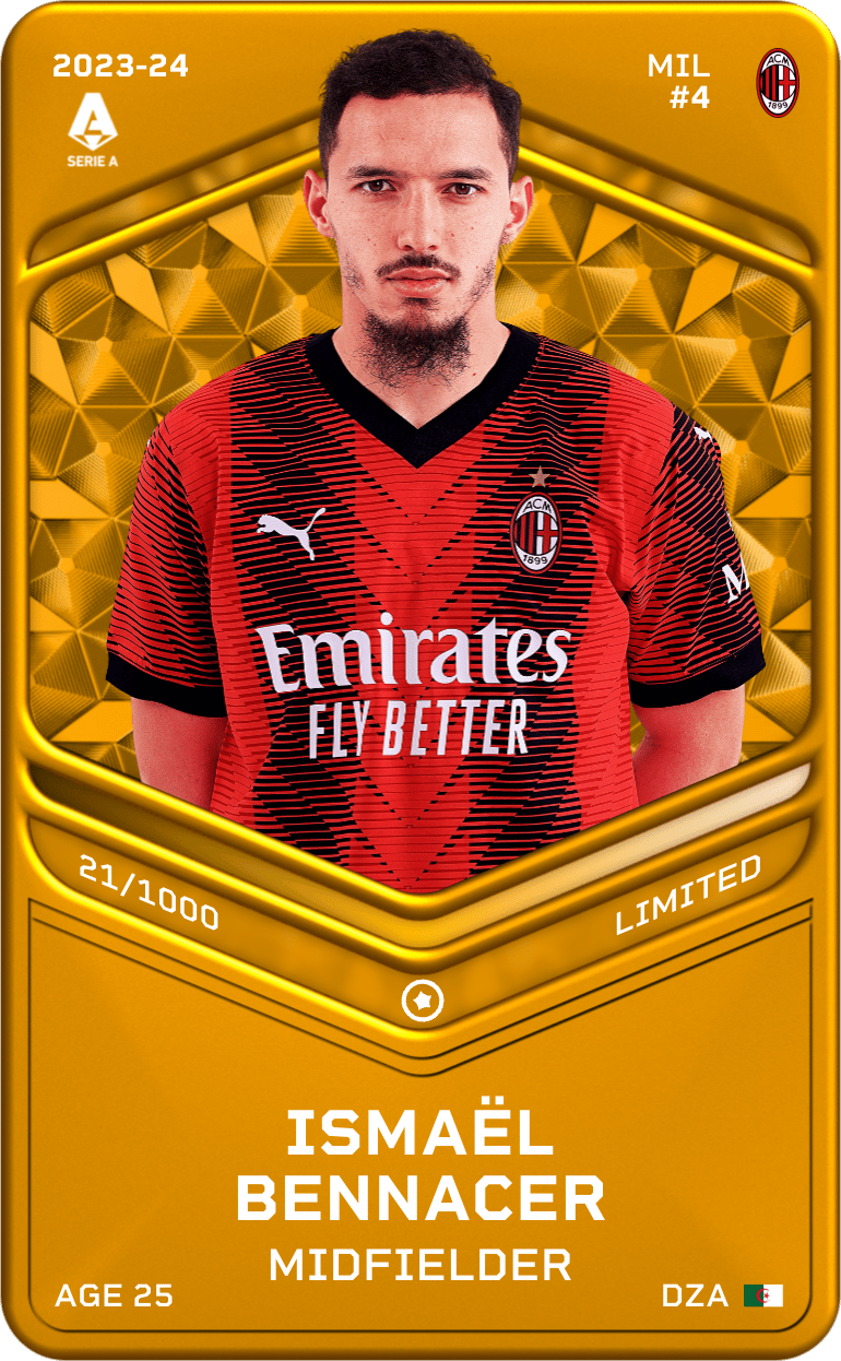 Ismaël Bennacer 2023-24 • Limited 21/1000