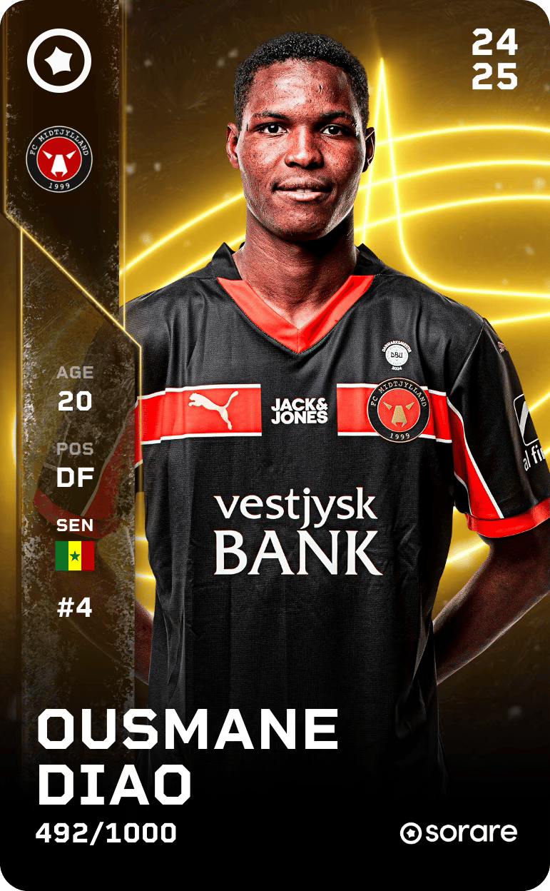 Ousmane Diao 2024-25 • Limited 492/1000