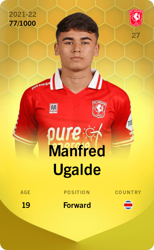 Manfred Ugalde 2021-22 • Limited 77/1000