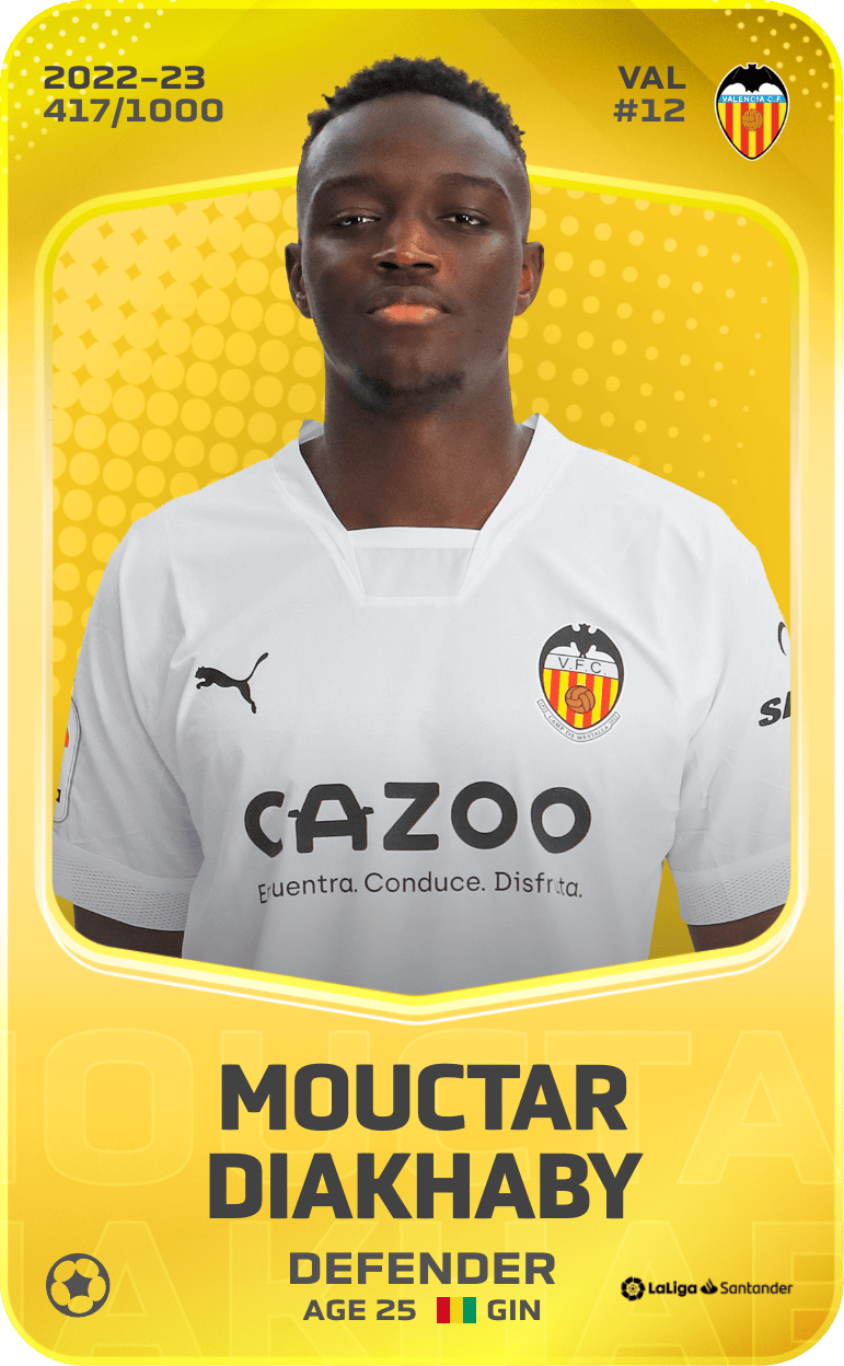 Mouctar Diakhaby 2022-23 • Limited 417/1000