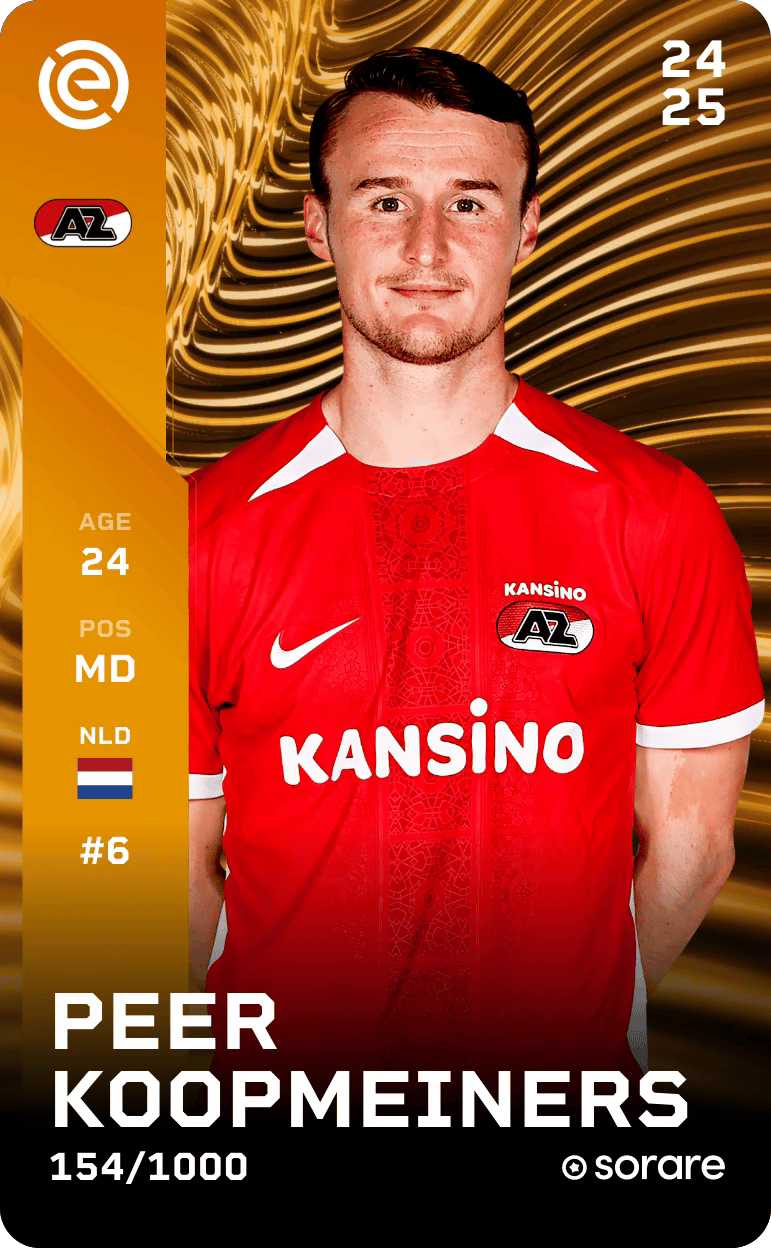Peer Koopmeiners 2024-25 • Limited 154/1000