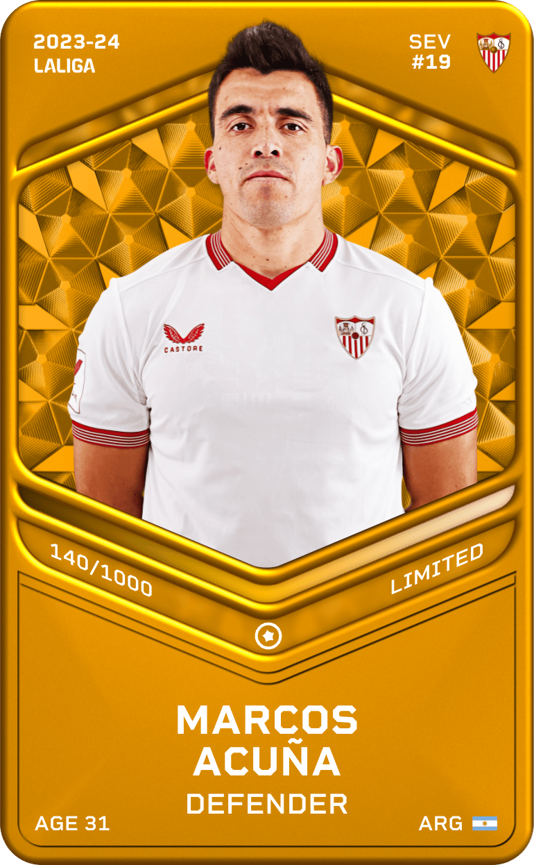Marcos Acuña 2023-24 • Limited 140/1000