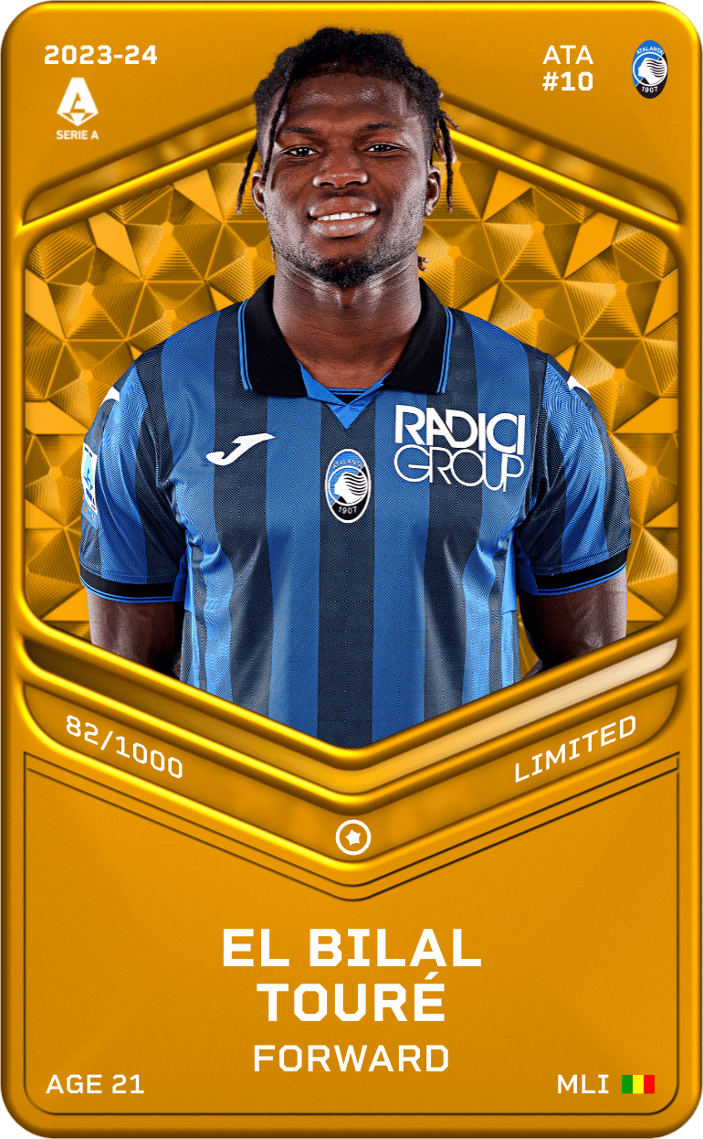 El Bilal Touré 2023-24 • Limited 82/1000