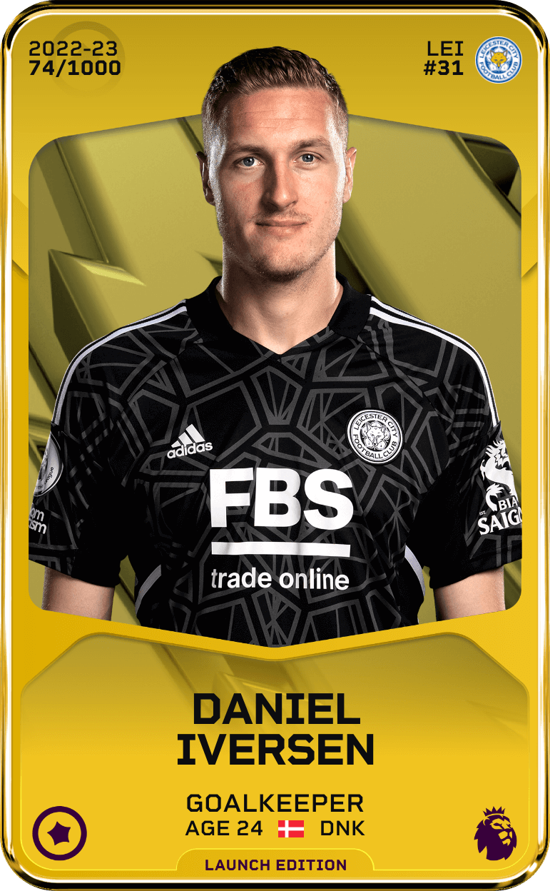 Daniel Iversen 2022-23 • Limited 74/1000