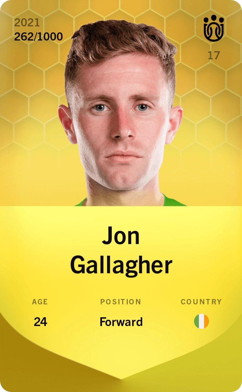 Jon Gallagher 2021-22 • Limited 262/1000