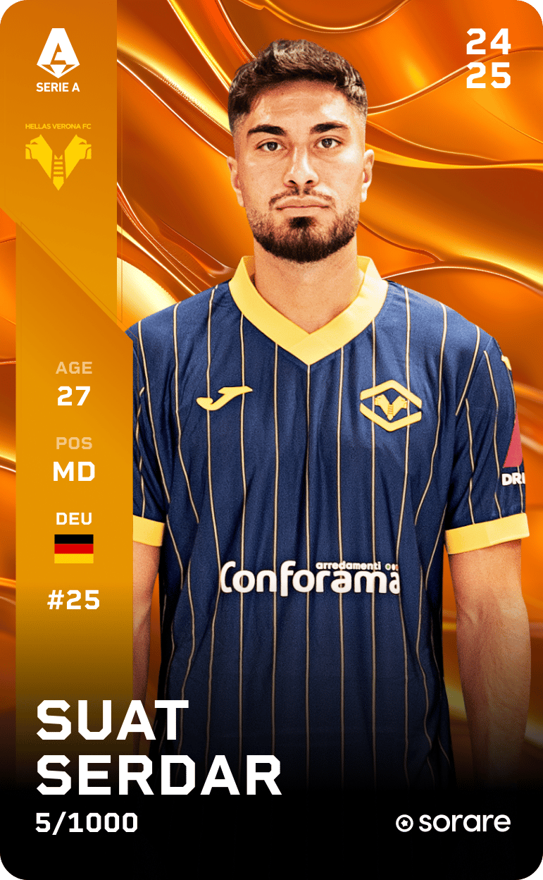 Suat Serdar 2024-25 • Limited 5/1000