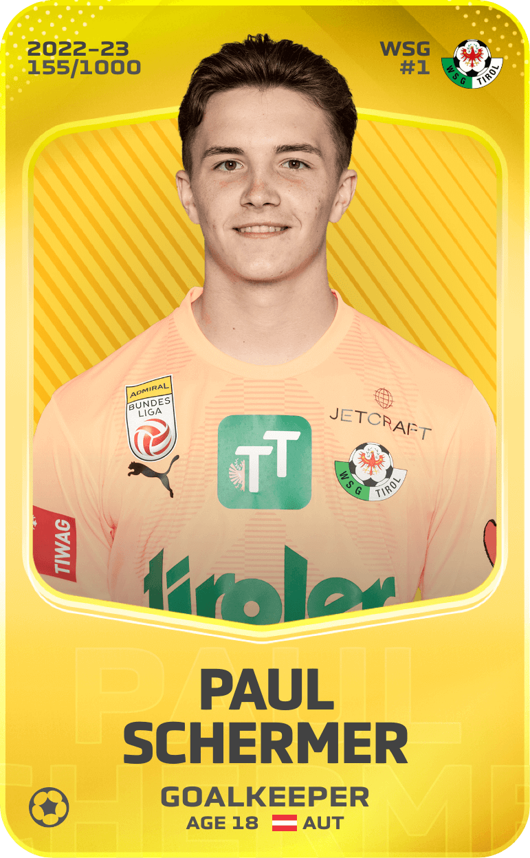 Paul Schermer 2022-23 • Limited 155/1000