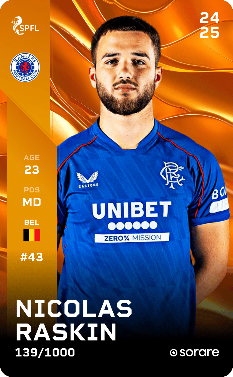 Nicolas Raskin 2024-25 • Limited 139/1000