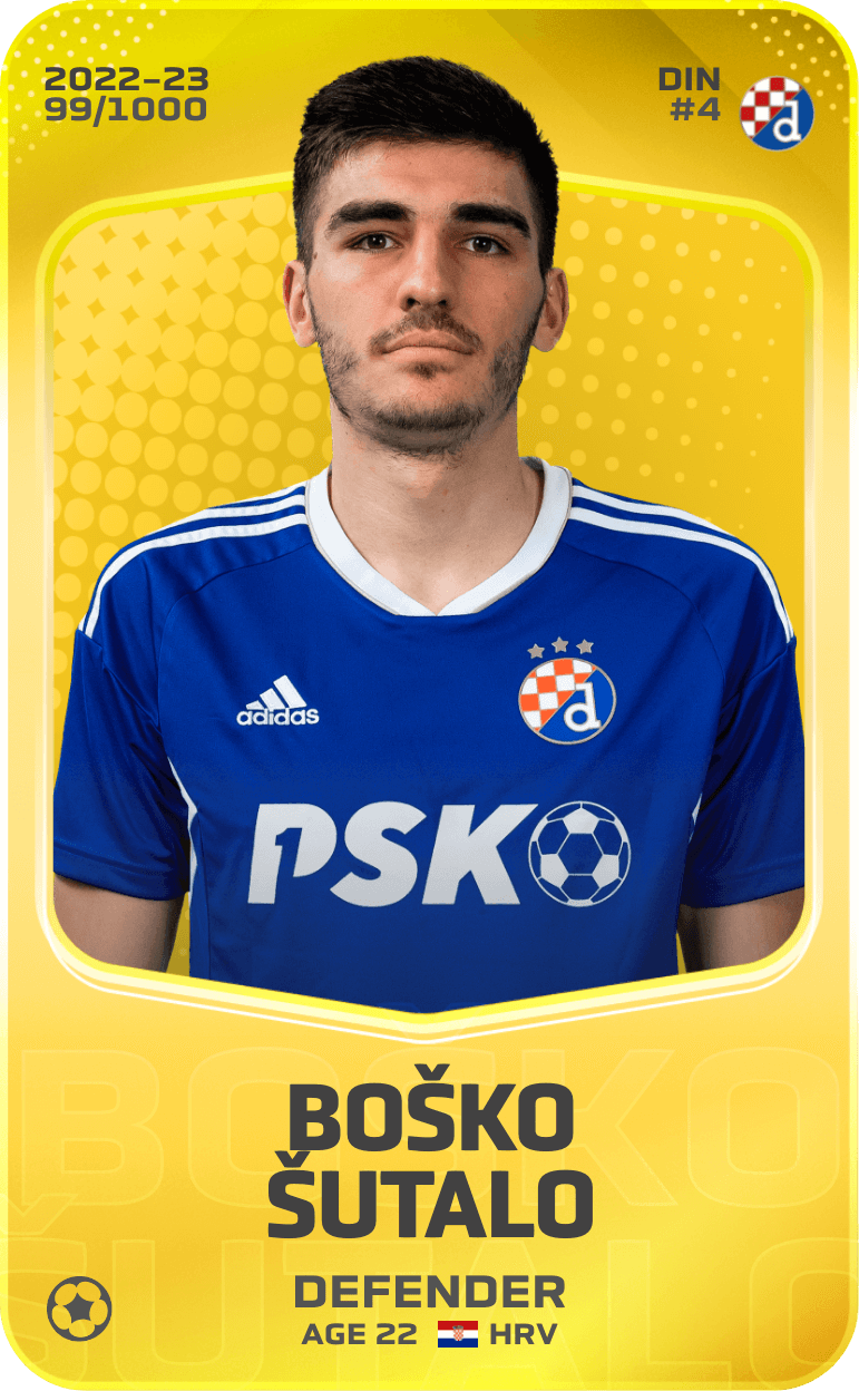 Boško Šutalo 2022-23 • Limited 99/1000