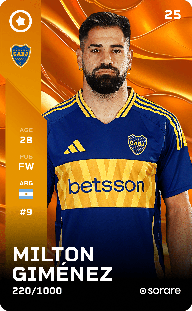 Milton Giménez 2025-26 • Limited 220/1000