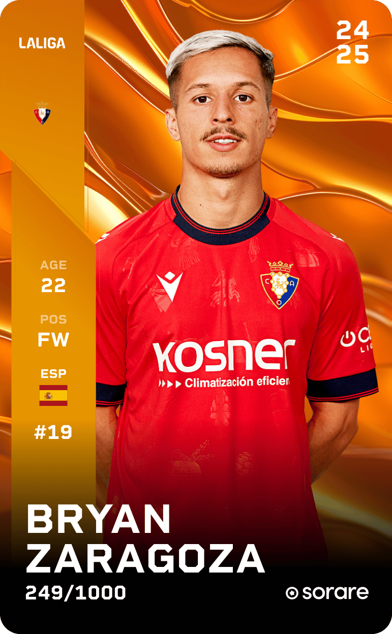Bryan Zaragoza 2024-25 • Limited 249/1000