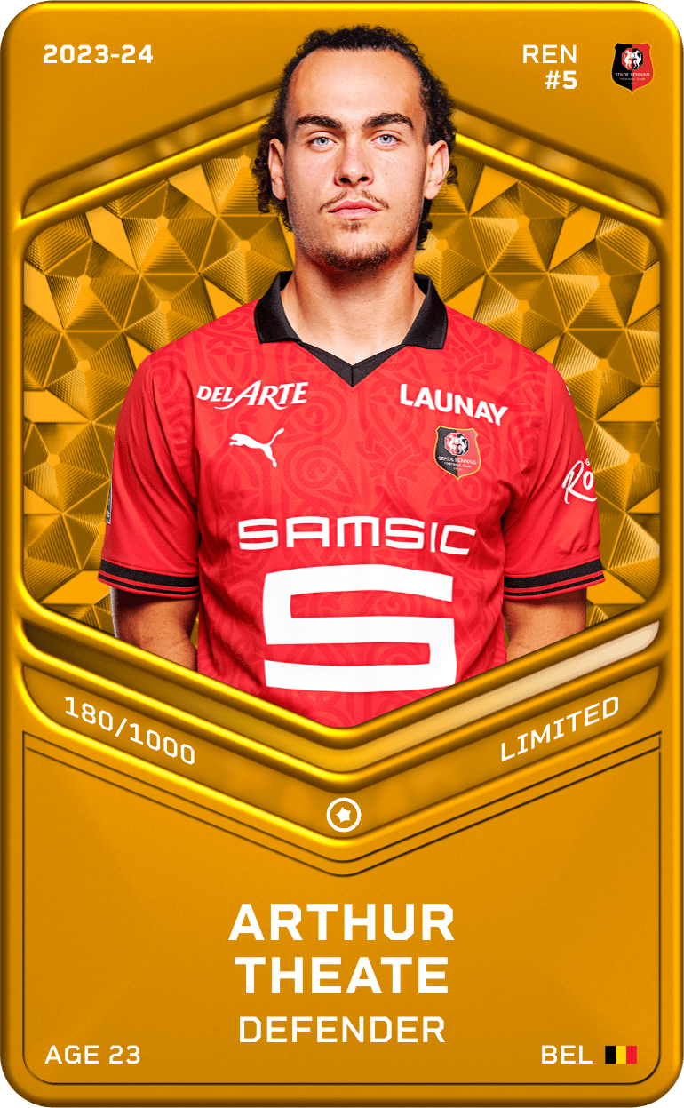 Arthur Theate 2023-24 • Limited 180/1000
