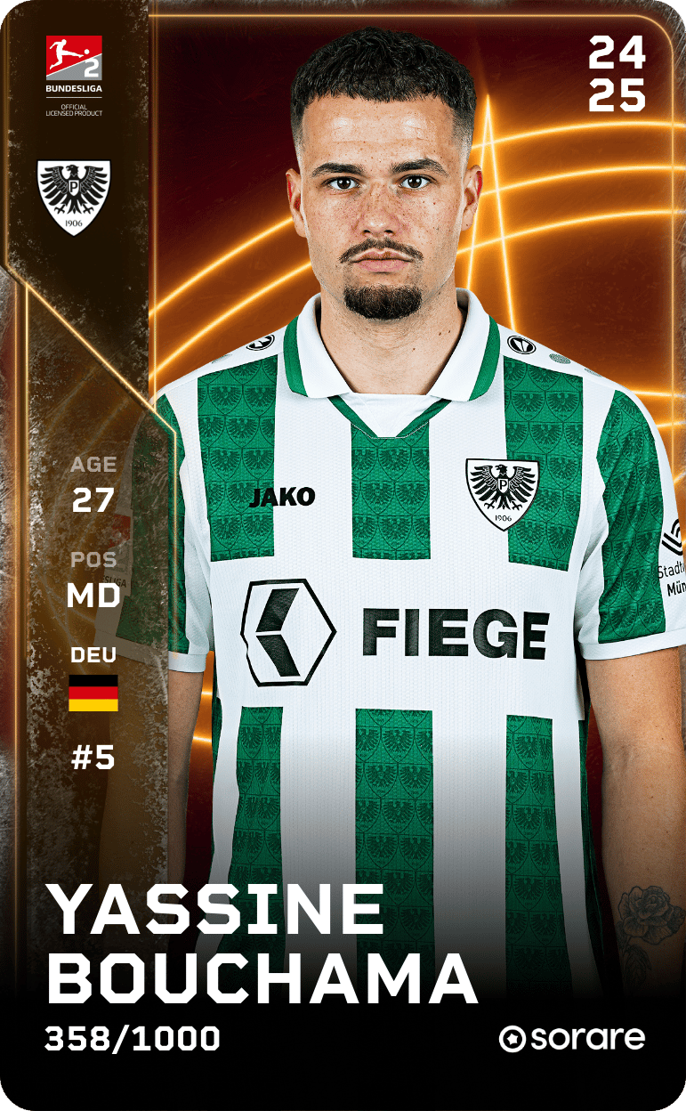 Yassine Bouchama 2024-25 • Limited 358/1000