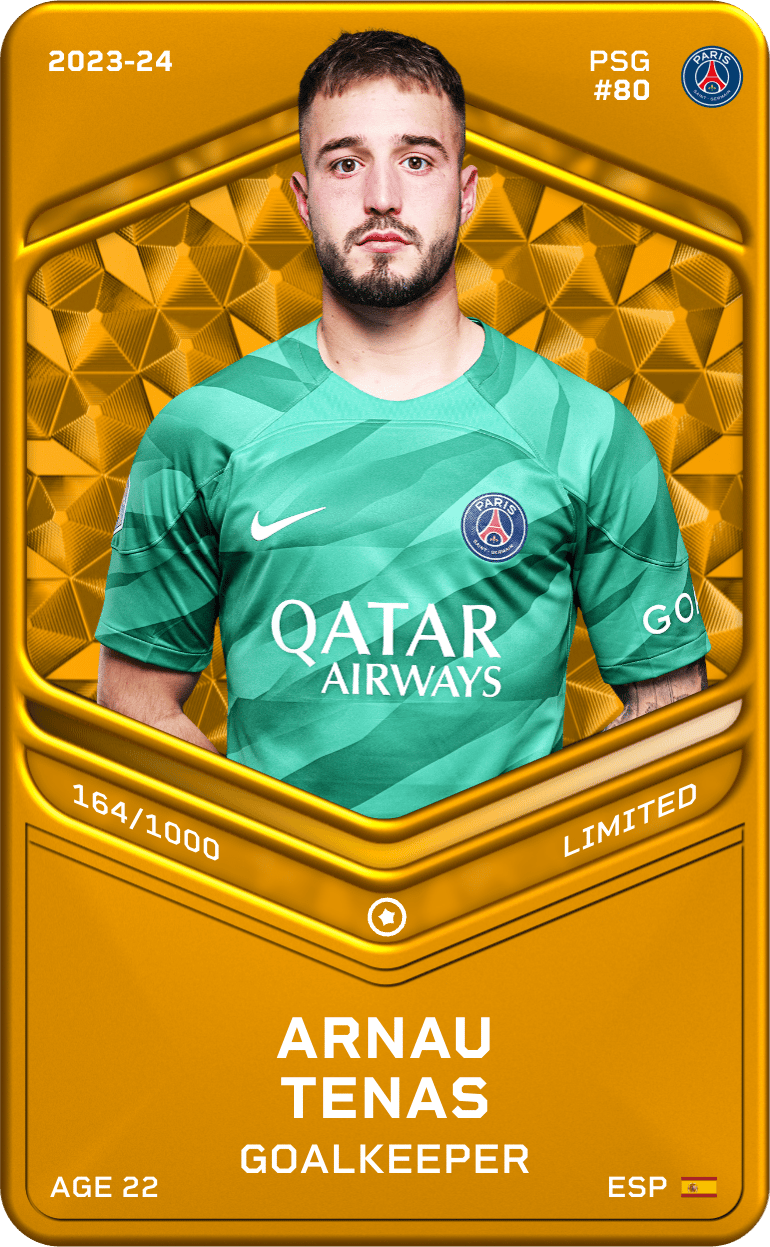 Arnau Tenas 2023-24 • Limited 164/1000
