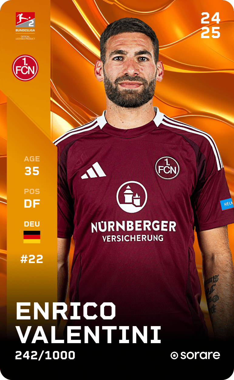 Enrico Valentini 2024-25 • Limited 242/1000