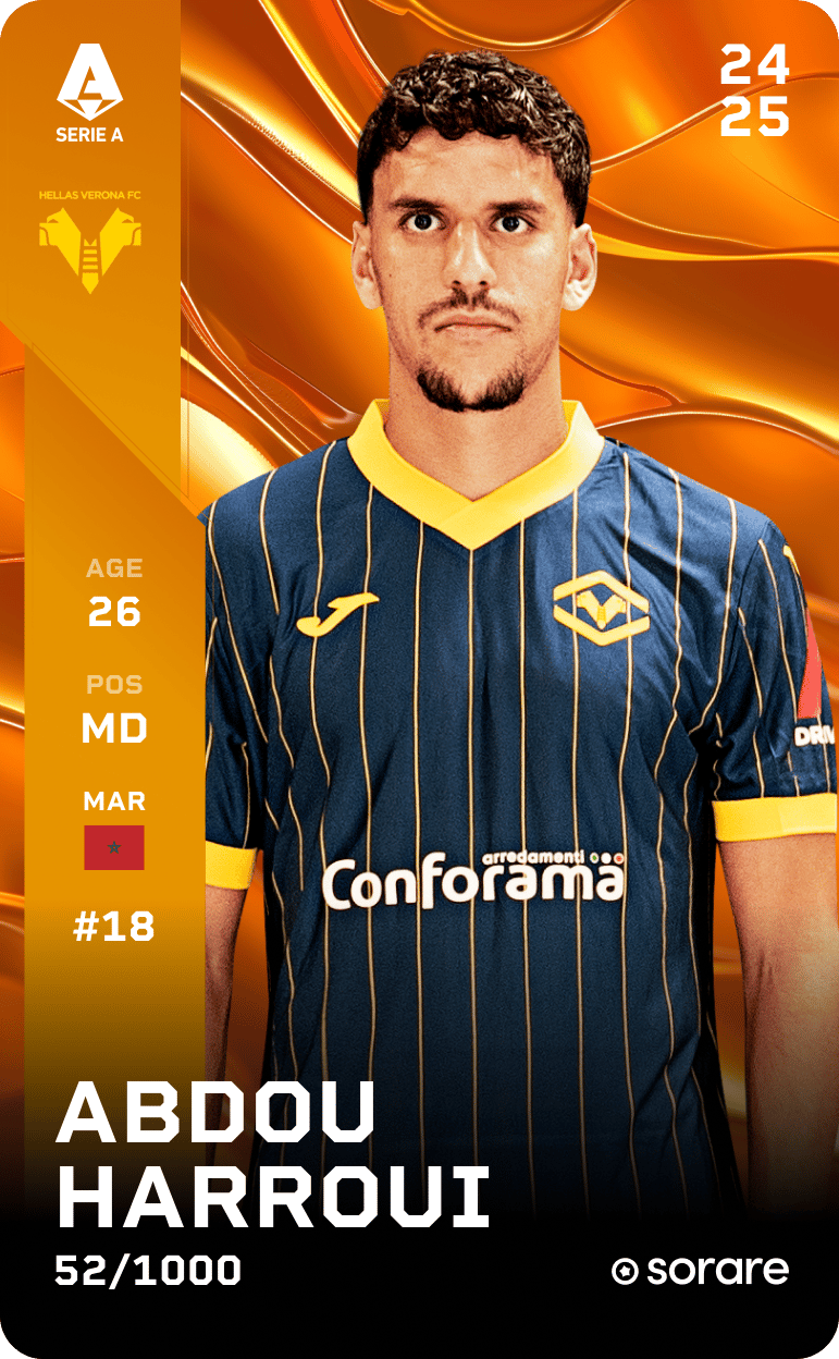 ABDOU HARROUI 2024-25 • Limited 52/1000