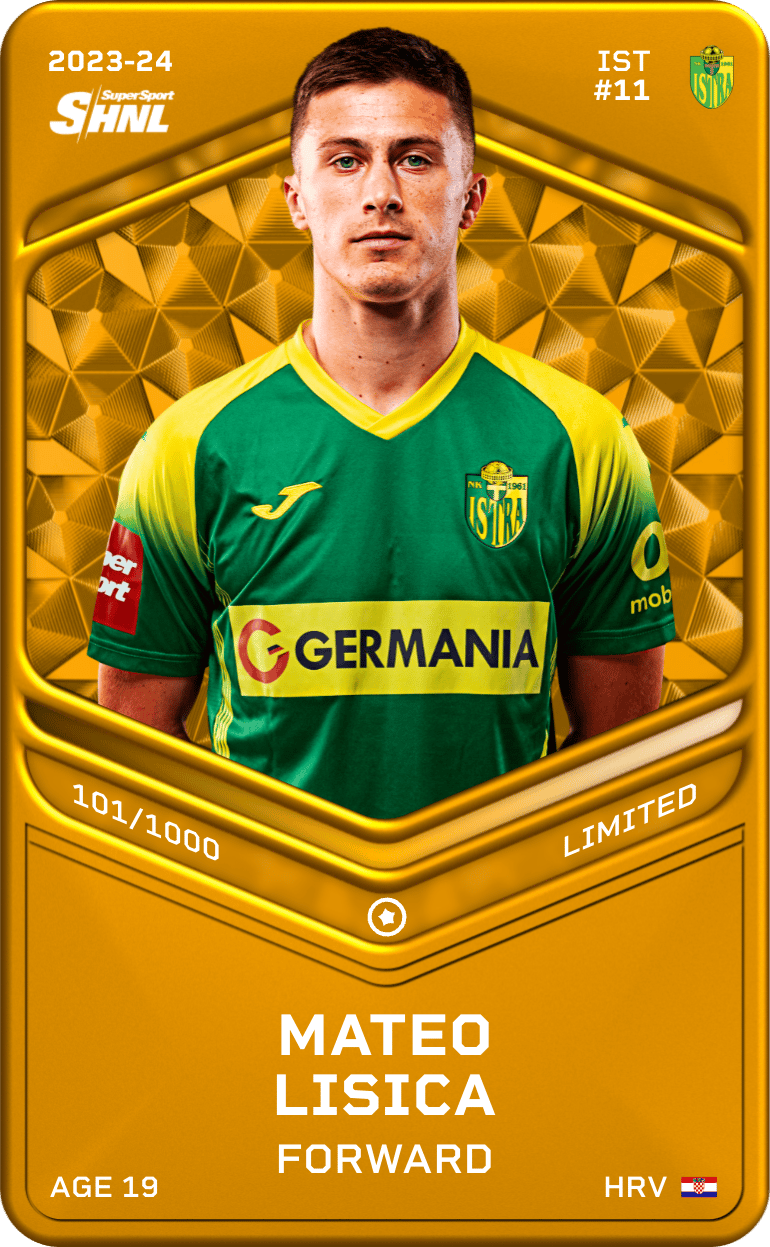 Mateo Lisica 2023-24 • Limited 101/1000