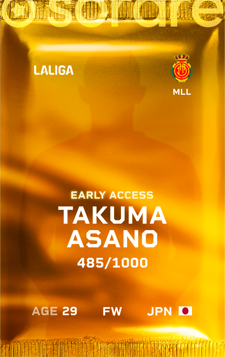 Takuma Asano 2024-25 • Limited 485/1000