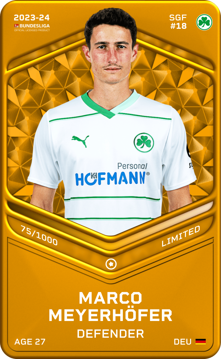 Marco Meyerhöfer 2023-24 • Limited 75/1000
