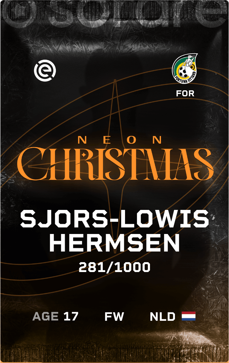 Sjors-Lowis Hermsen 2024-25 • Limited 281/1000
