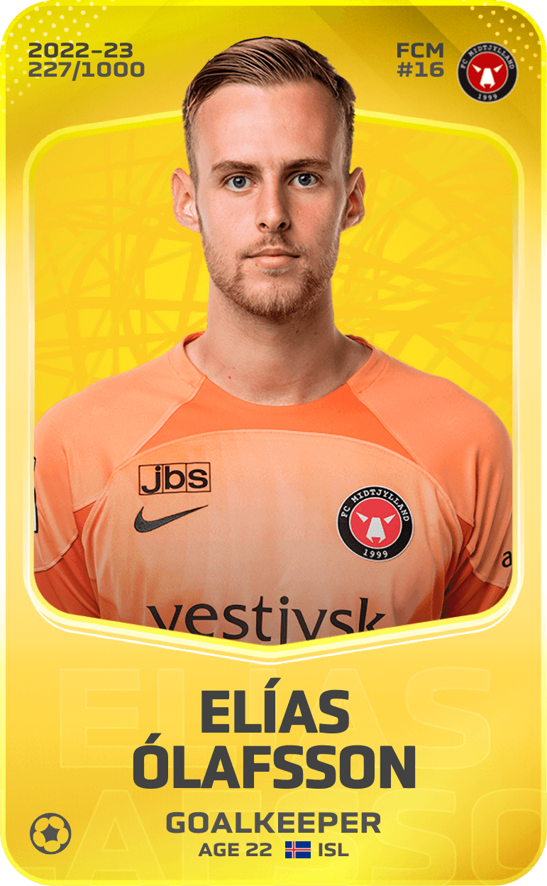 Elías Ólafsson 2022-23 • Limited 227/1000