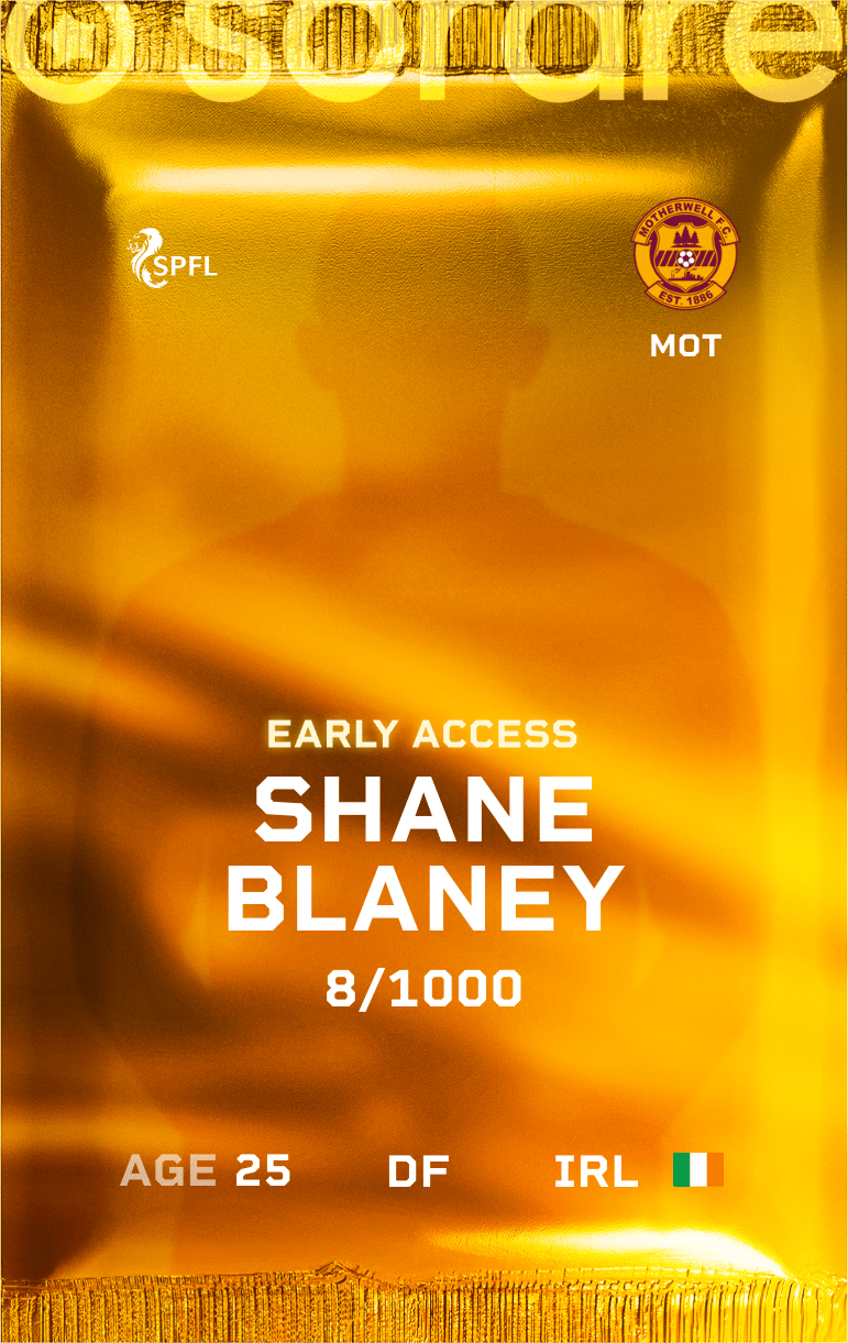 Shane Blaney 2024-25 • Limited 8/1000