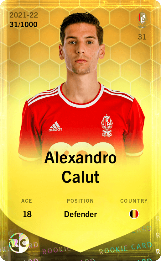 Alexandro Calut 2021-22 • Limited 31/1000