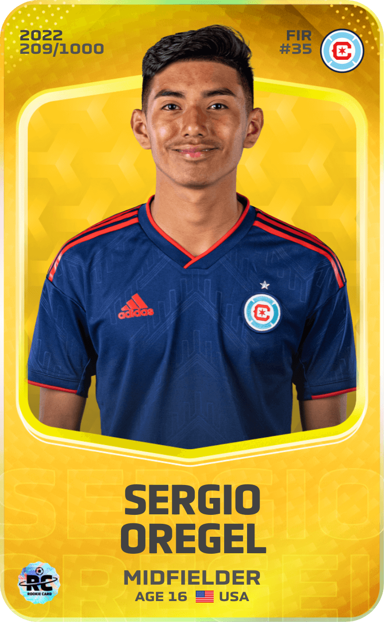 Sergio Oregel 2022-23 • Limited 209/1000