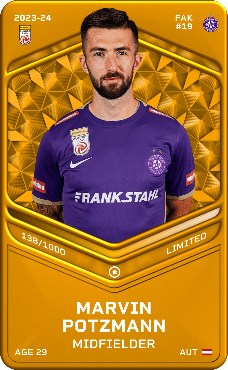 Marvin Potzmann 2023-24 • Limited 138/1000
